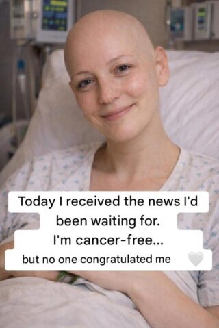 Today the doctor said the words I dreamed of hearing: “You are cancer-free.” 🤍 I smiled… but inside I was trembling.  So many nights of fear, so many appointments, so many tears held back in silence. 🕯️ And suddenly, life gave me a break.  I wanted to share it. I wanted to hear even just one “How wonderful, you did it!” But my phone didn’t ring. Nothing came through. Only silence.  And for a moment, this victory felt lonely… even though it was enormous.  So I hugged myself with all my heart and said, “I’m still here. And that’s a miracle.” 🌿✨