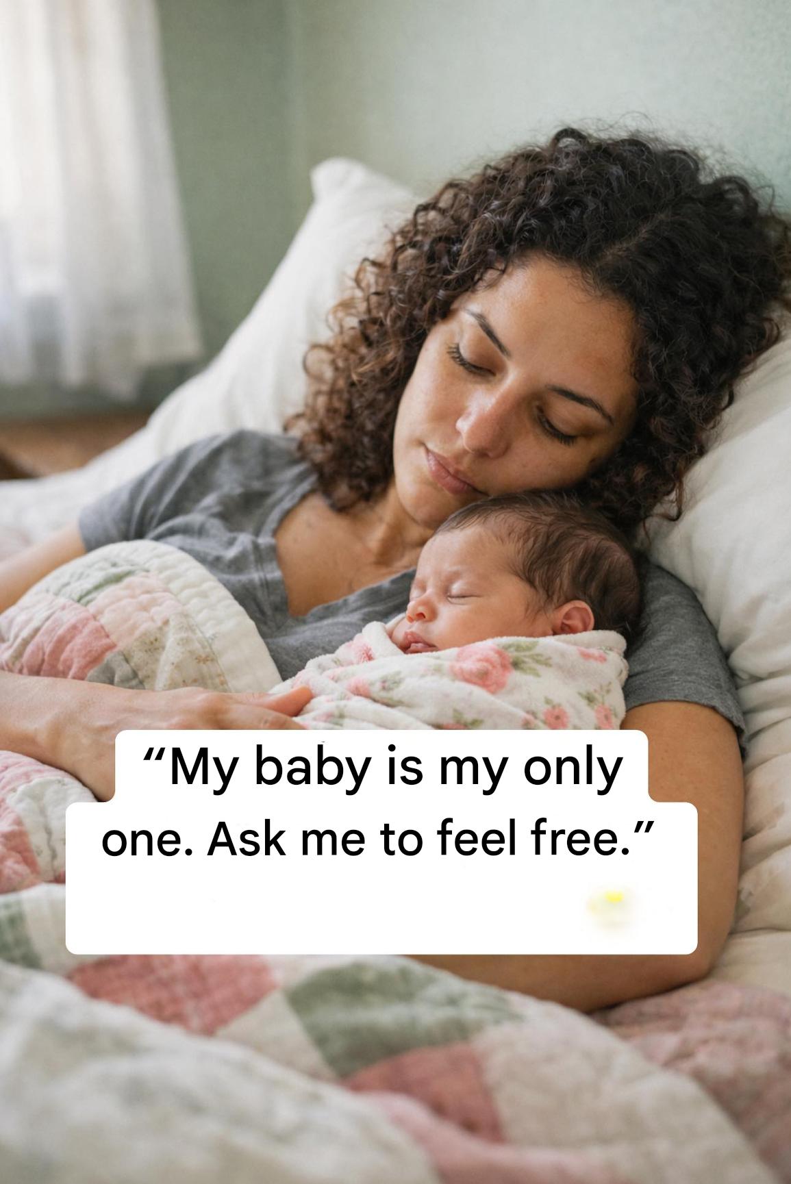 Today he was born. I thought the world was going to stop… but it was me who stopped.  The room fell silent, and so did the phone. Not a message, not a call. Just his tiny breath and my heart trying to understand this mixture of miracle and emptiness.  In the hallway, I heard laughter, footsteps, families arriving with flowers for other mothers. And here I am, with a little piece of love in my arms and an emotion difficult to explain: immense joy… and loneliness too.  He squeezed my finger so hard it seemed to say, “I’m here.”  And I promised him in a low voice that he’ll never feel like he arrived alone.  What would you say to a mother who is experiencing this right now?