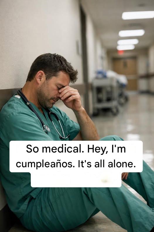 I’m a doctor. Today is my birthday, but instead of celebrating with my family and friends, I spent the day at the hospital. Between smiles, tears, and challenges, sometimes the loneliness weighs heavily 💔. What comforts me is knowing that every shift saves lives 🙌. If you support healthcare professionals, leave a ❤️ and share in the comments a time someone did something special for you 🎂🙏.