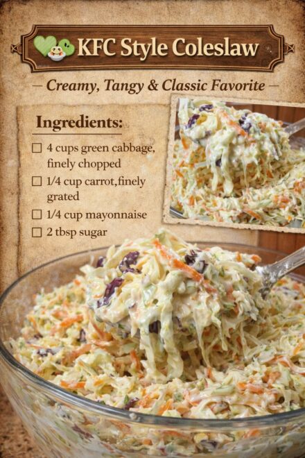 KFC Style Coleslaw