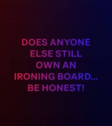 “The Ironing Board Dilemma: A Reflection on Domestic Life”