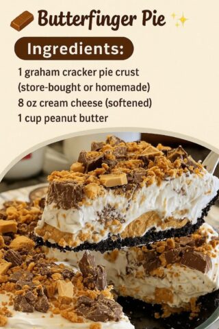 Butterfinger Pie