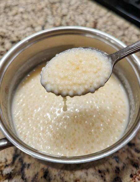 4-Ingredient Stovetop Tapioca Pudding
