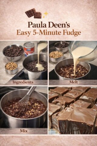 Paula Deen’s Easy 5-Minute Fudge