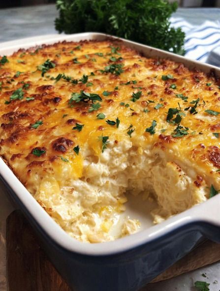 Cozy Grandma’s Chicken Hashbrown Casserole