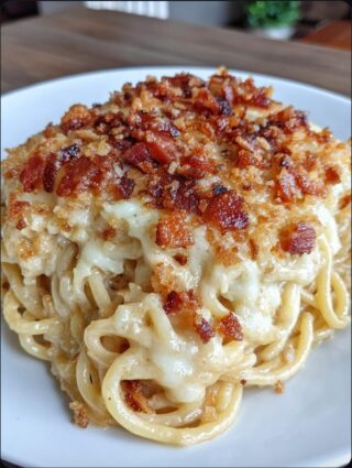 Southern Chicken Spaghetti Bake