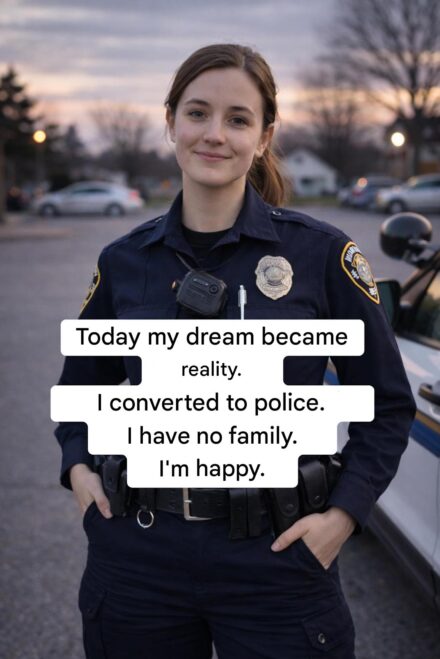 👮‍♀️🌇 Today I put on this uniform and felt something I can’t quite explain. I dreamed of this moment for years, silently, while learning to be strong on my own.  I trained, I worked, I persevered… even when there was no one waiting for me at the end of the day. No hugs, no applause, no “we’re with you” from the crowd. 🥹 But when I looked at my badge, I understood something: this isn’t just a job. It’s a promise. A promise to care for those who feel invisible, to appear when fear weighs heavily, and to help when it’s needed most. 💙