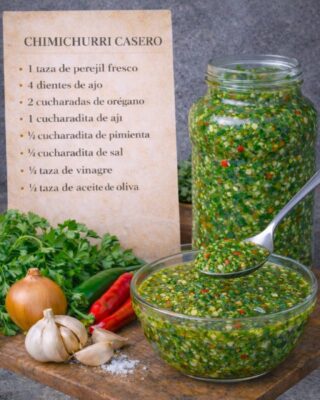 My Mom’s Homemade Chimichurri
