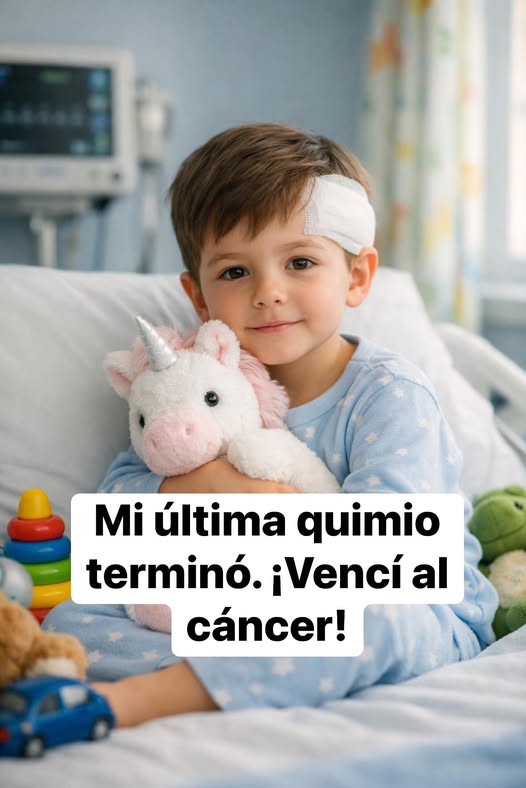 Today I held this sheet of paper in both hands… and it felt heavier than it looks. Not because it’s big, but because it carries everything I silently endured: the needles, the nausea, the days when all I wanted was a hug, the nights when Mom tried to be strong… but I could still see her eyes shining from holding back her tears.  There were toys all around me, but I didn’t always feel like playing. I learned too soon what it means to be brave. I learned to wait. I learned to measure time differently: from appointment to appointment, from test to test, from one chemo session to the next.  And today… it’s over. My last chemo session is over. And I made it.  I can’t quite explain what it feels like when hope returns to your chest. I only know that, for the first time in a long time, the word “tomorrow” isn’t scary anymore.  If you’ve made it this far… leave me a kind word for me and for all the children who are still fighting. Sometimes, a simple message is like lighting a fire.