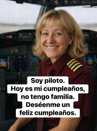 Times before. Everything ready. Everything under control.  Except for one thing.  It’s my birthday.  No cake.  No family call.  No hugs.  Just the sound of the plane and the sky ahead.  I chose this life.  I chose responsibility, discipline, and distance.  I learned to take care of everyone on board—even when no one takes care of me.  Today I have only one small wish.  No gifts.  No applause.  Just a simple “Happy Birthday.”  Sometimes, that’s enough to not feel invisible.