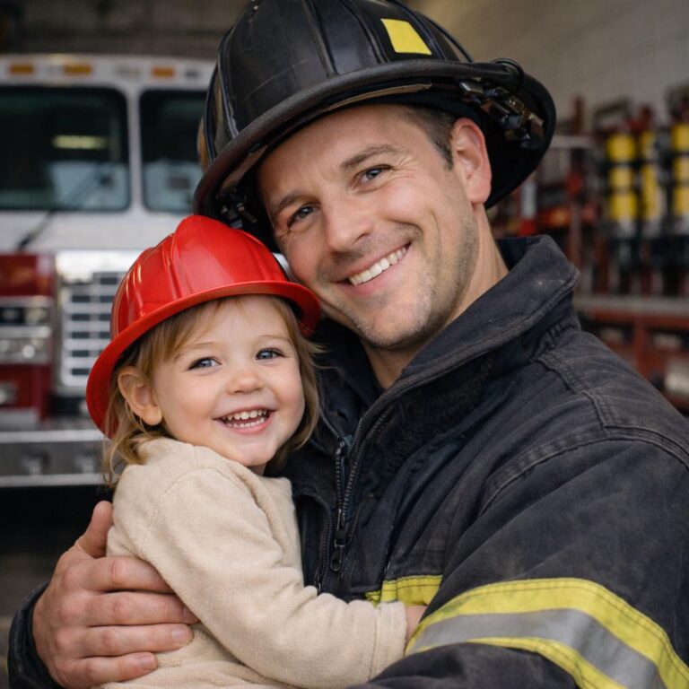 “I’m a firefighter. My little girl is turning 3 today. Could you help me wish her a happy birthday?” 🔥🙏❤️🥹