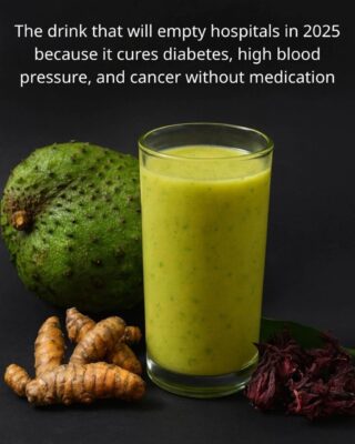 The drink that will empty hospitals in 2025 because it cures diabetes, high blood pressure, and cancer without medication