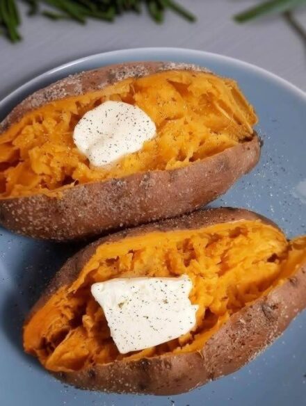 Easy Sweet Potatoes in the Microwave