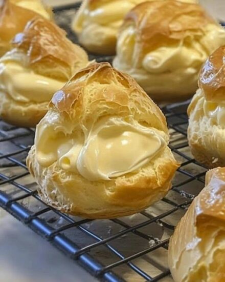 Cream Puffs with Custard Filling: A Classic French Dessert You Can Make at Home