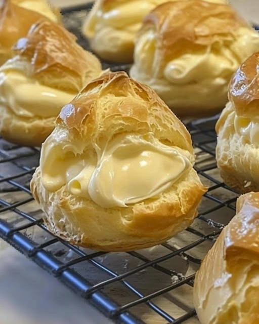 Cream Puffs with Custard Filling: A Classic French Dessert You Can Make at Home