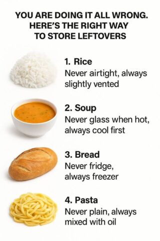 You are doing it all wrong. Here’s the right way to store leftovers. Full article 👇 💬