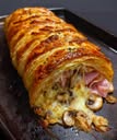 Mushroom-Ham Puff Pastry – Crispy, Creamy & Irresistible