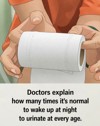 Doctors explain how many times it’s normal to wake up at night to urinate at each age…