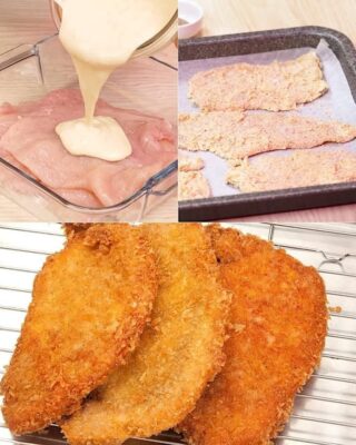 **Yogurt Chicken: a quick oven-baked main course, tender and flavorful**