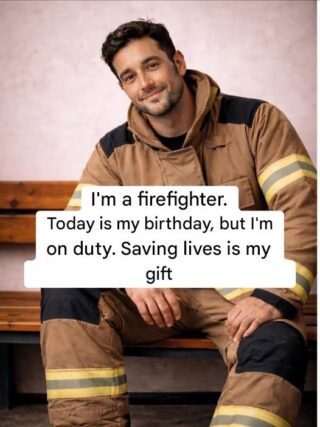 Today the calendar says it’s my birthday.  But there’s no cake. No candles. No party.  There’s a heavy uniform. The sound of a siren.  And a responsibility that never waits.  While many celebrate another year of life, I spend this day protecting lives that I may never see again.  I don’t know whose door I’ll knock on tonight.  I don’t know whose life I’ll change in minutes.  But I do know why I’m here.  Because there are gifts that don’t need wrapping. Sacrifices that go unheard.  And birthdays that are lived so that others can see a new dawn.  Saving lives… It’s not just my job.  It’s my purpose.