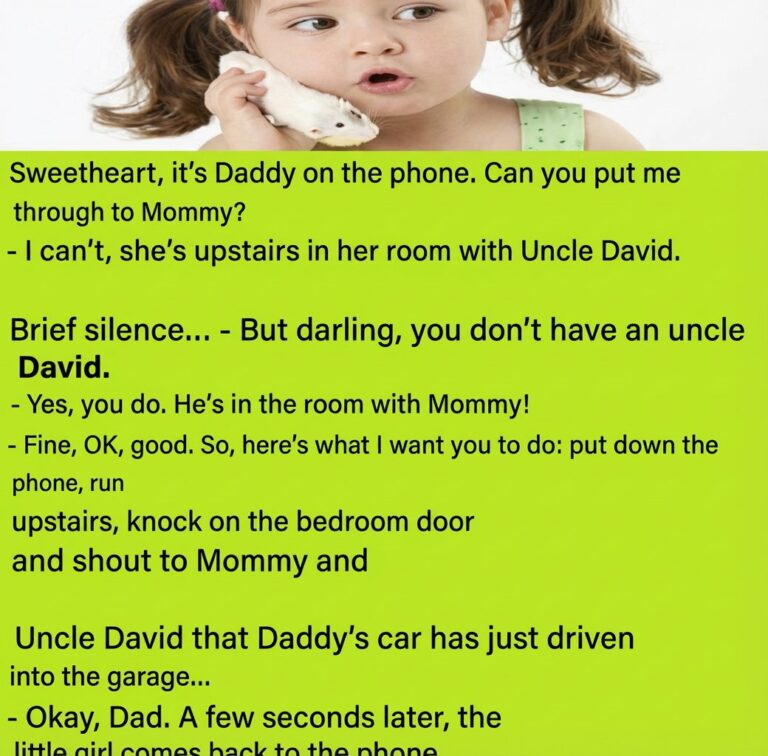 Joke of the day: Mom and Uncle David