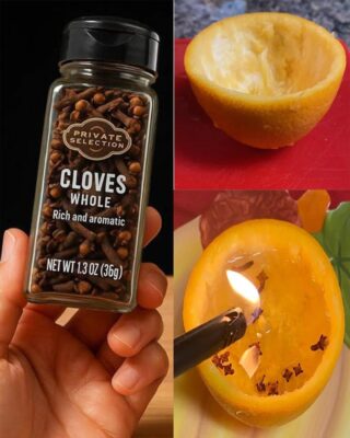 The Magic of a Clove-Scented Orange Candle