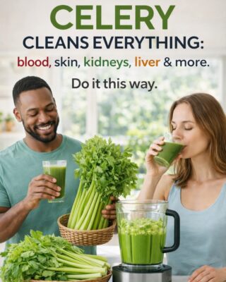 Celery juice: The secret drink that cleanses your blood, skin, and liver!