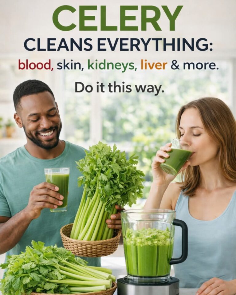 Celery juice: The secret drink that cleanses your blood, skin, and liver!
