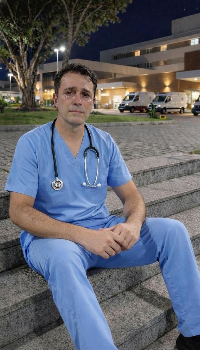 “I am a doctor. Today is my birthday, but I am alone.