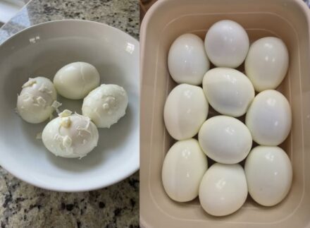 A Smart Kitchen Tip for Smoothly Peeled Hard-Boiled Eggs