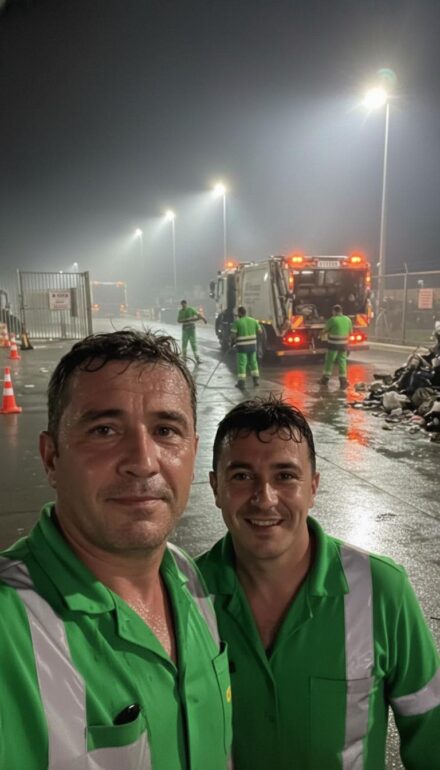 We’re the cleaning staff, and sometimes a simple “hello” is enough to warm our hearts.  We’re often invisible.  But without us, nothing would be truly clean, safe, or ready to use.  So the next time you pass by us, just say: thank you. It costs nothing… but it means everything to us. 🙏