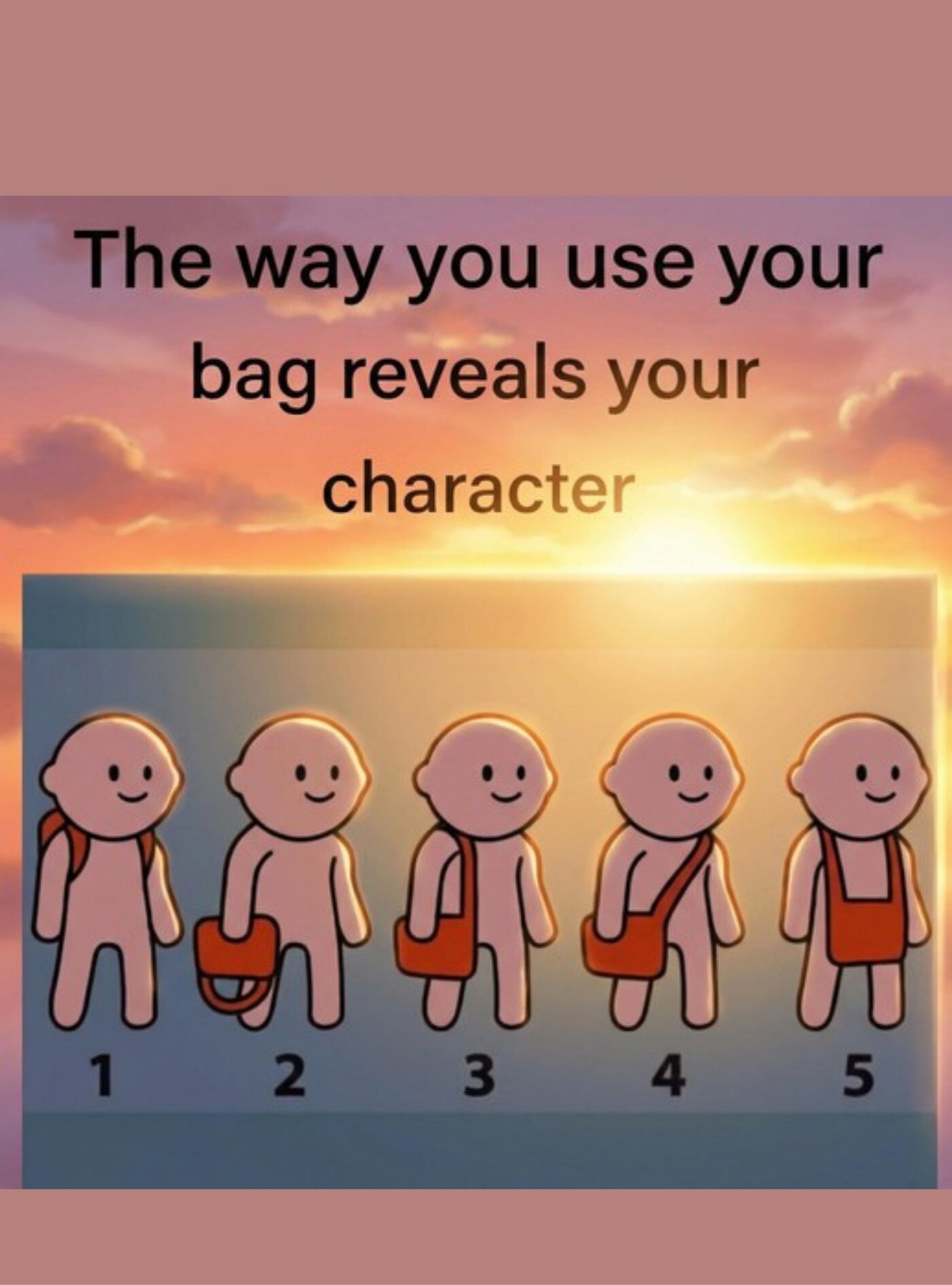 What Your Bag-Carrying Style Can Reveal About Your Personality