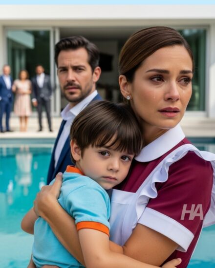 THE MILLIONAIRE SEES THE MAID’S SON IN HIS POOL… THEN NOTICES THE SAME BIRTHMARK ON HIS NECK AND REALIZES HIS “DEAD” WIFE LEFT HIM A LIVING SECRET 😱🌙💧