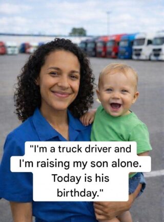 Today began like so many others. The engine running before sunrise. A long, silent highway.  But today is not just any day.  Today is my son’s birthday.  While many wake up surrounded by people, I wake up surrounded by responsibilities.  I am a truck driver.  I am a mother.  I am everything at once.  I raise my son alone, amidst miles, absence, and courage. Every mile traveled is a silent promise of a better future for him. Every night away hurts more than words can express.  Maybe I won’t be home today. Maybe there won’t be a cake or balloons.  But there is love. There is sacrifice.  There is a mother who never gave up.  And if one day he asks how much he was loved… May this entire highway answer for him.