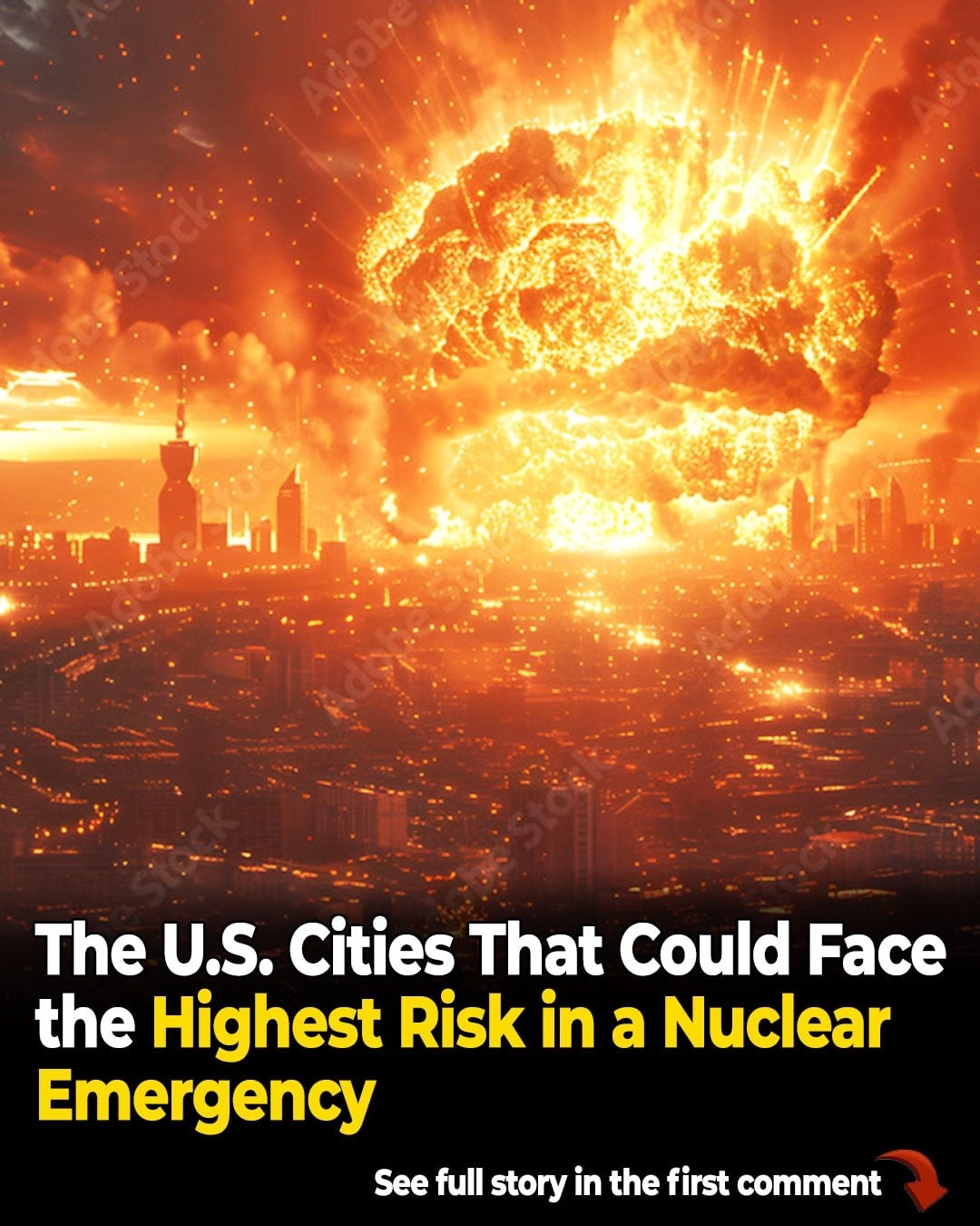 The U.S. Cities That Theoretically Could Face the Highest Risk in a Nuclear Emergency