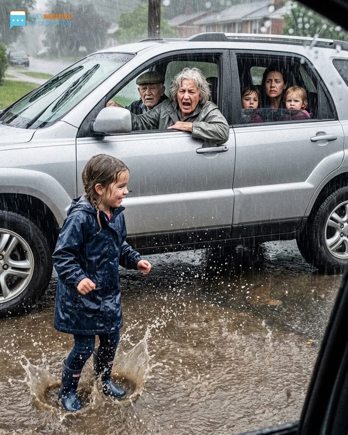 My Parents Let My Sister’s Kids Into The Car—Then Told My 6-Year-Old Daughter To Walk Home In The Rain