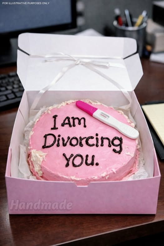 My Husband Sent Me a Divorce Message on a Cake…