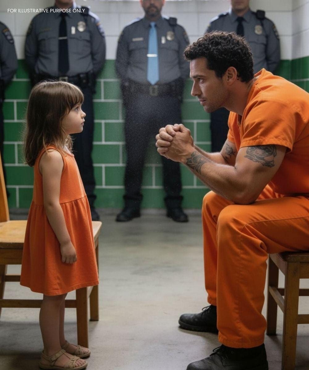 Just moments before he was set to be executed, his eight-year-old daughter leaned in and whispered something that froze the guards in place… and within 24 hours, the entire state was brought to a standstill.