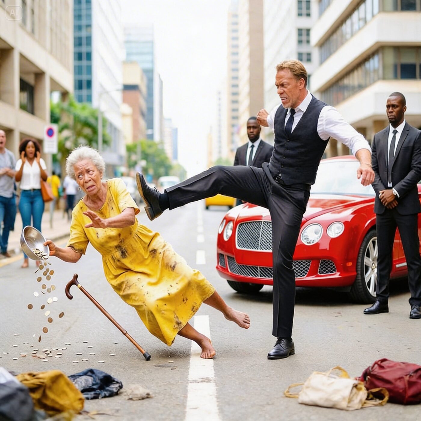 “You’ll Never Come Out Alive… Don’t Enter That Office,’ Blind Beggar Warned Billionaire — Then He..