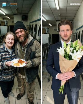 Every Christmas, My Mom Helped A Homeless Man At The Laundromat—This Year, One Look At Him Changed Everything