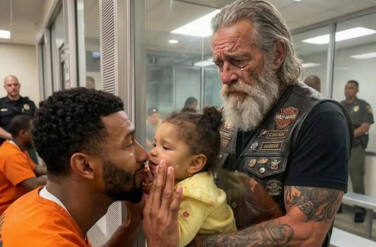 Biker Brought My Baby To Prison Every Week For Three Years When I Had No One Left