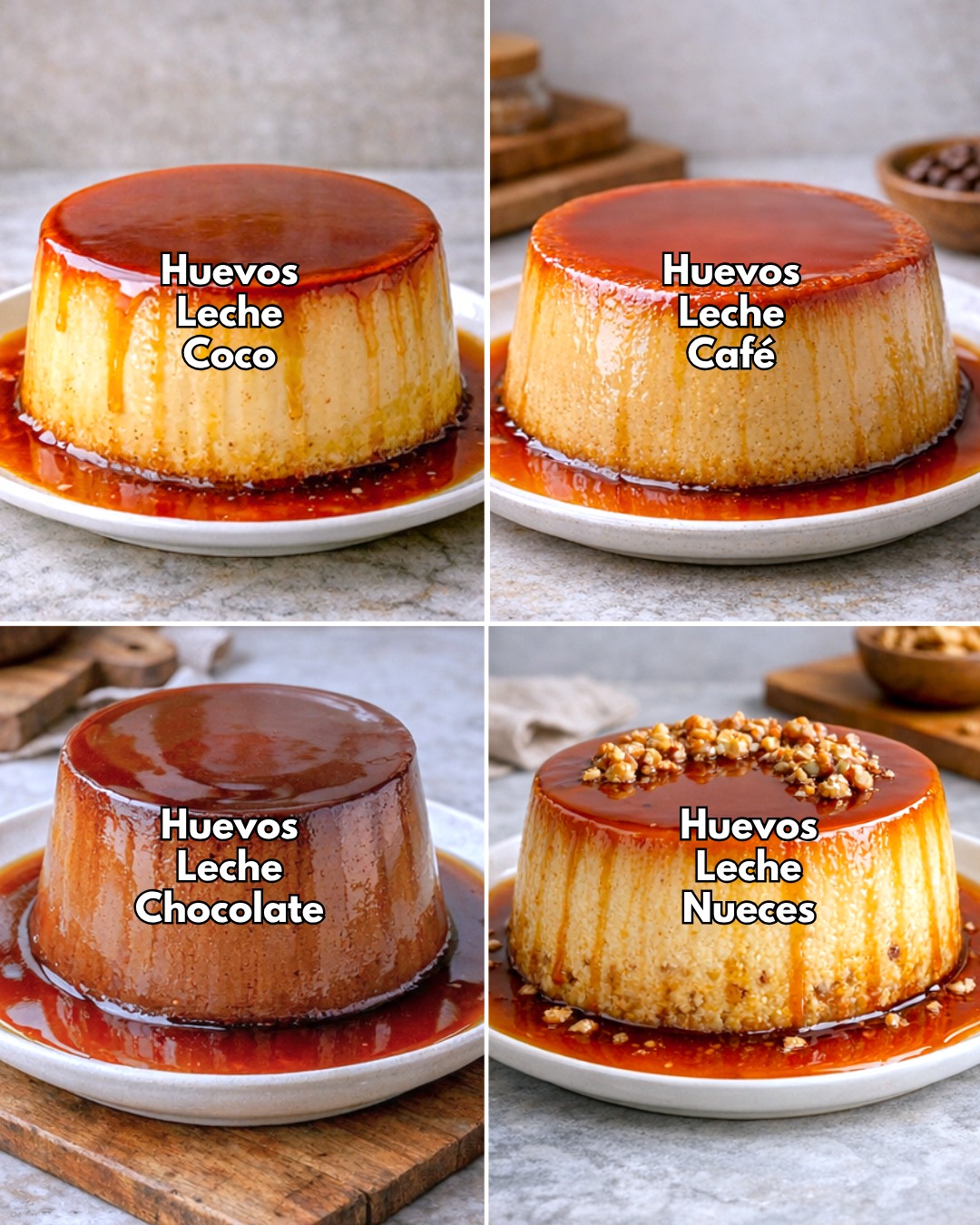 IDEAS DE FLAN FÁCILES, ECONÓMICAS Y DELICIOSAS