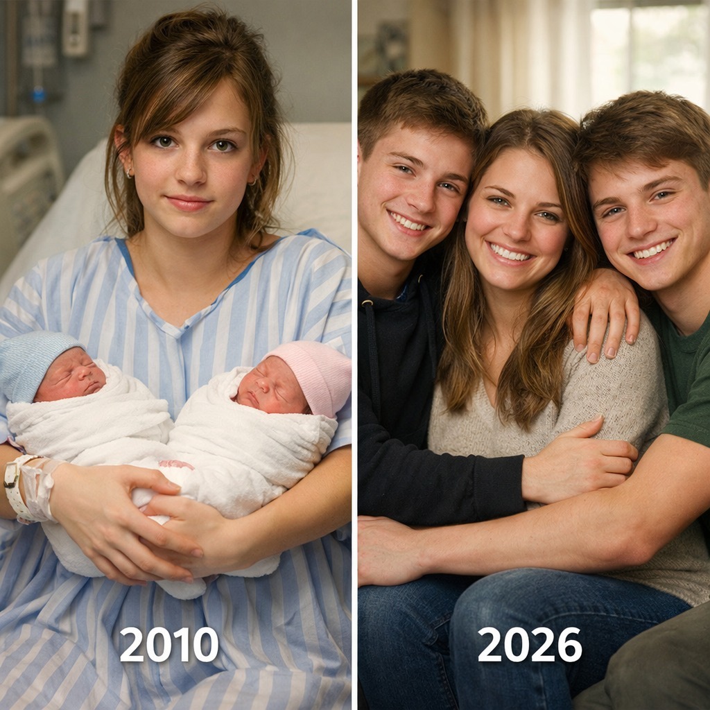 I had my twin boys when I was seventeen. While other girls worried about prom and SATs, I worried about diapers and hiding morning sickness from teachers.