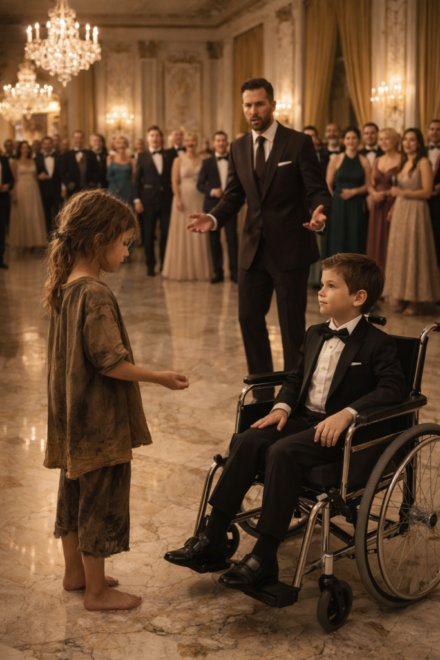 “Let Me Dance With Your Son… And He’ll Walk Again,” The Homeless Girl Said—What Happened Weeks Later Left The Millionaire In Tears