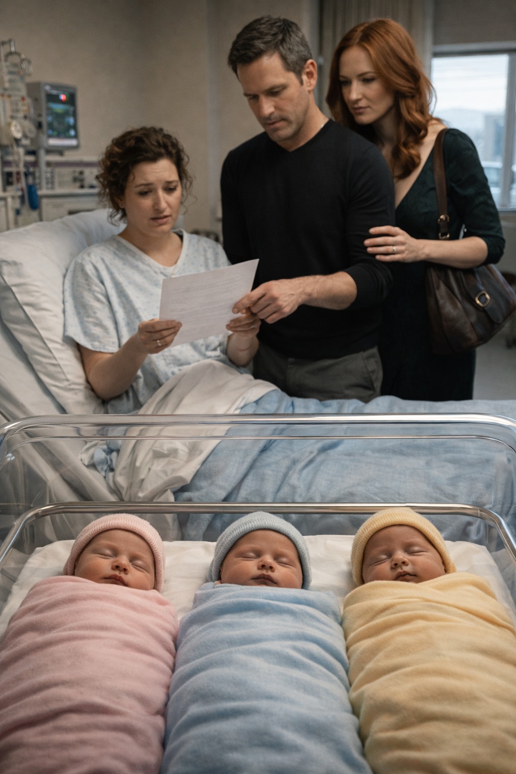 I Had Just Given Birth to Triplets—Then My Husband Walked In With His Mistress and Divorce Papers