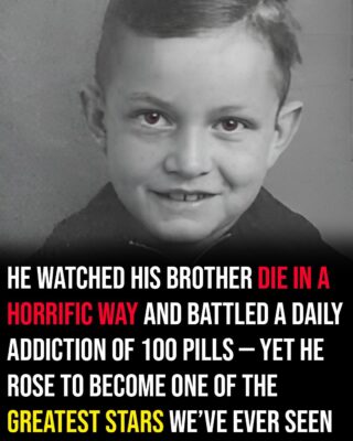 He watched his brother die and battled a daily addiction of 100 pills — yet he rose to become one of the greatest stars we’ve ever seen