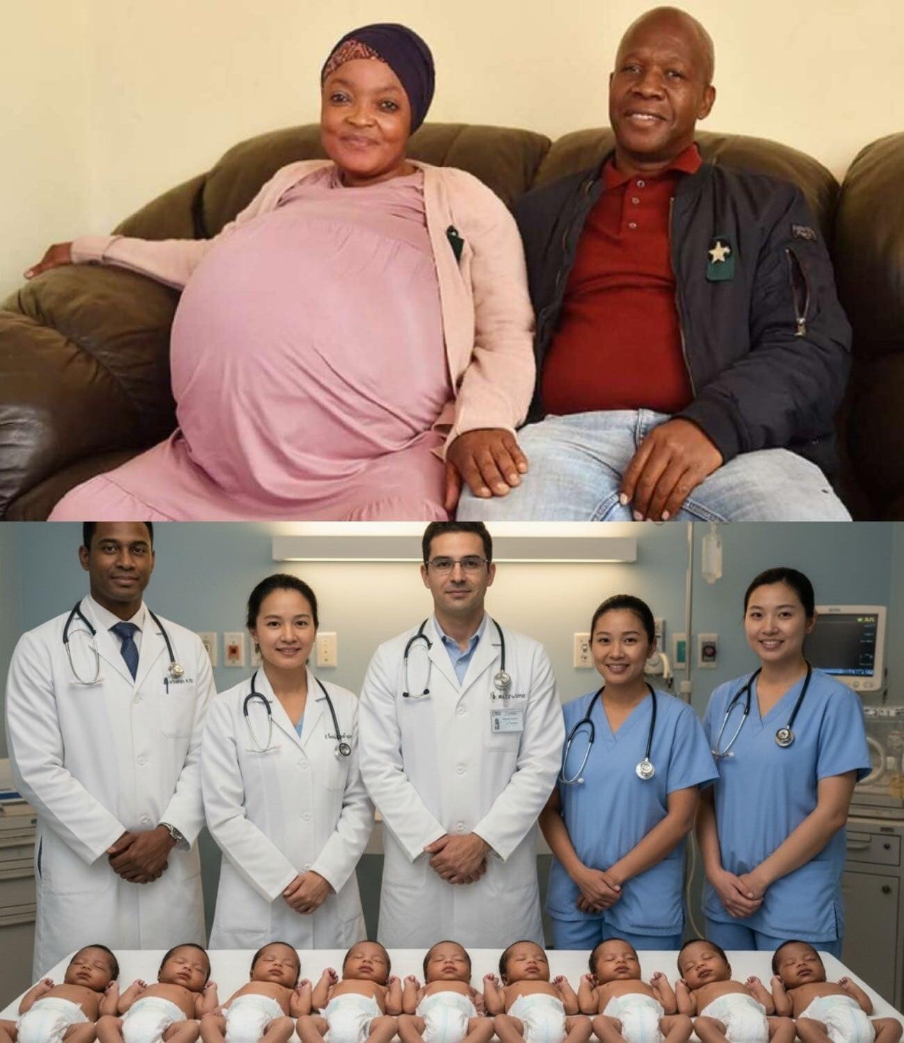 A Mother Gives Birth to 10 Babies — But One Wasn’t Human…