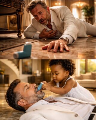 The Maids Toddler Gave a Dying Billionaire His Last Inhaler To Save His Life, What He found out..