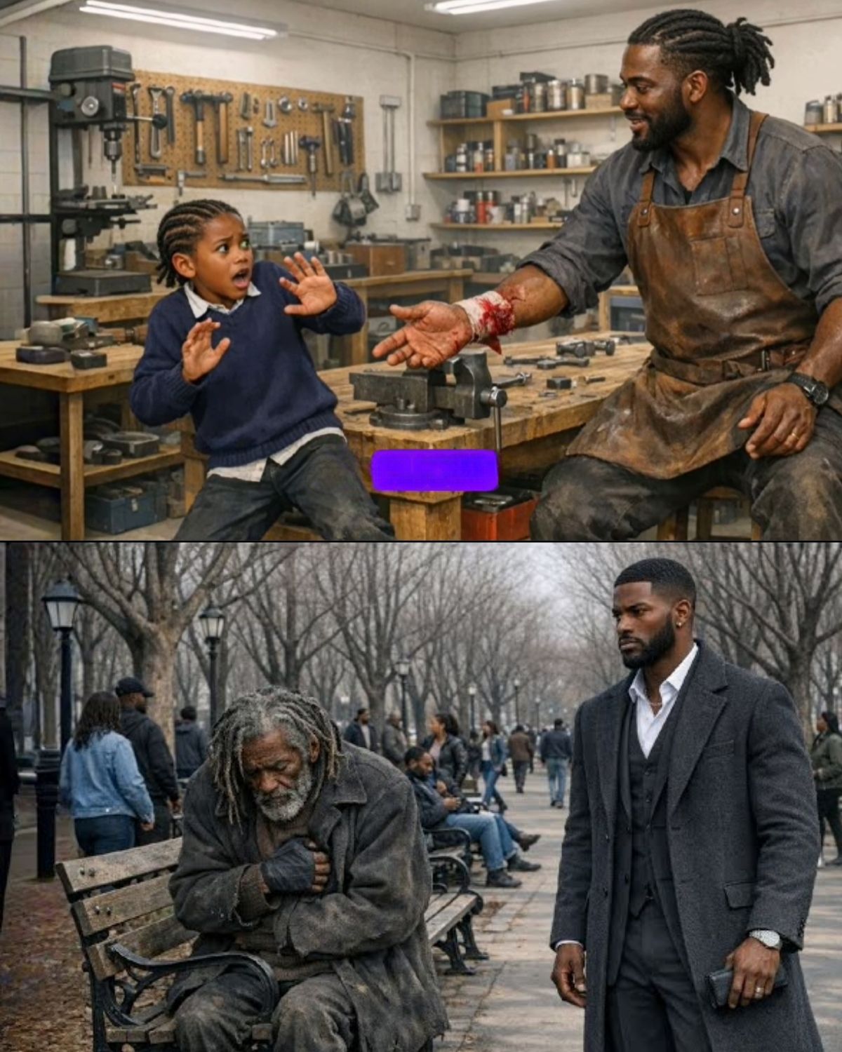 Rich Son Finds His ‘Dead’ Father Living as a Beggar, The Truth Shook the Entire City!