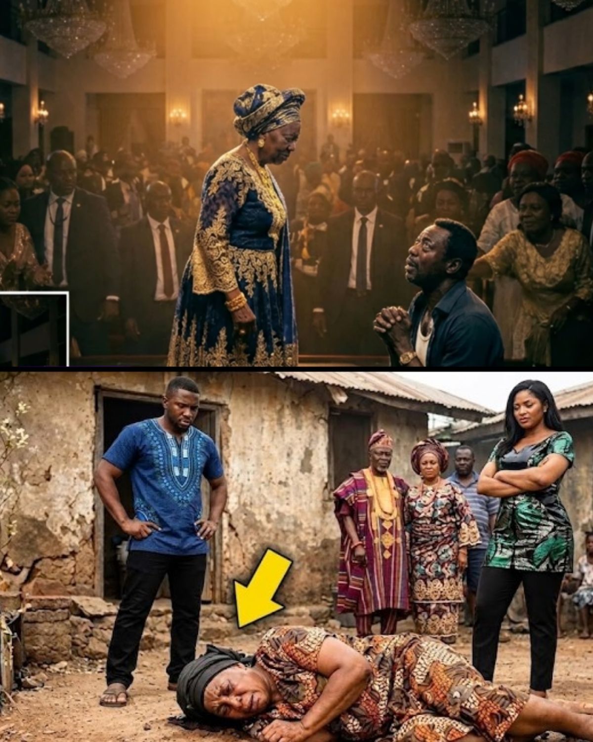 He Kicked His Mother Into The Dust, But 10 Years Later He Met Her On This Stage!